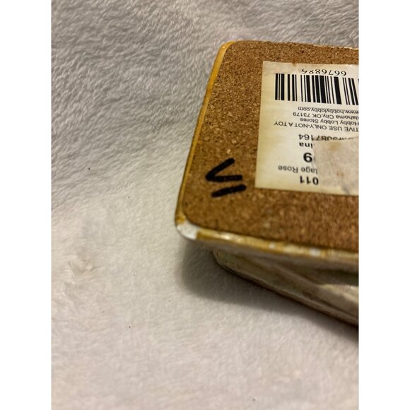 Vintage-Inspired Floral Cork-Backed Coasters Set Of 4 By Hobby Lobby - Picture 7 of 13